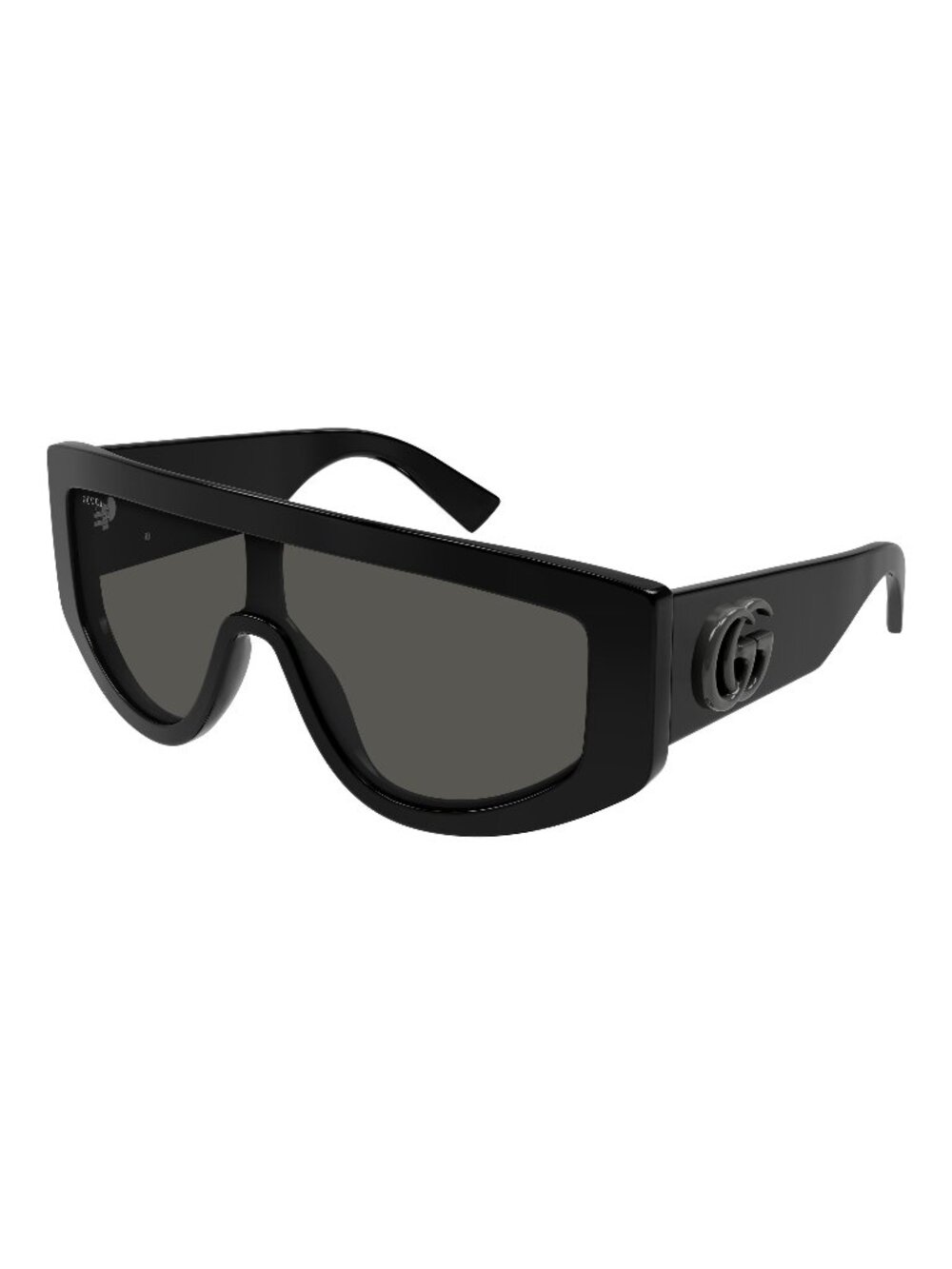 New Gucci Women's Sunglasses Black Grey Lens Acetate Frame GG1950S 001 99